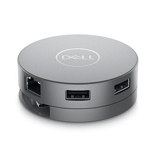 Dell DA310 USB-C portable docking station, Complete 7-in-1pass-through adapter