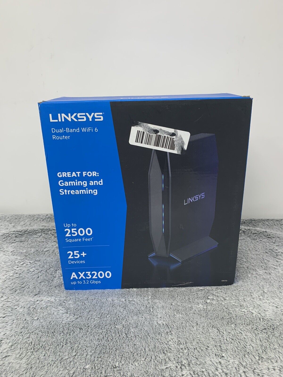 Linksys AX3200 Wi-Fi 6 Router Black E8450