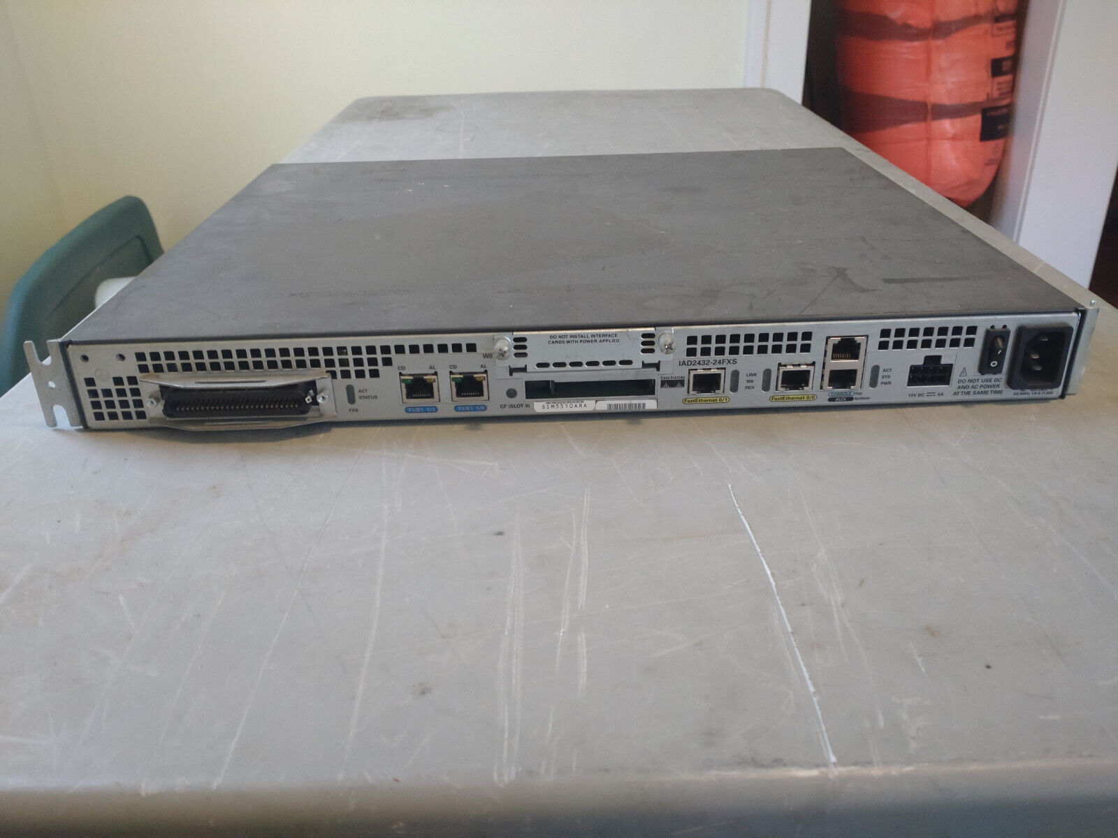 Cisco IAD2400 Integrated Access VoIP Gateway Routers IAD2432-24FXS (RS27x)