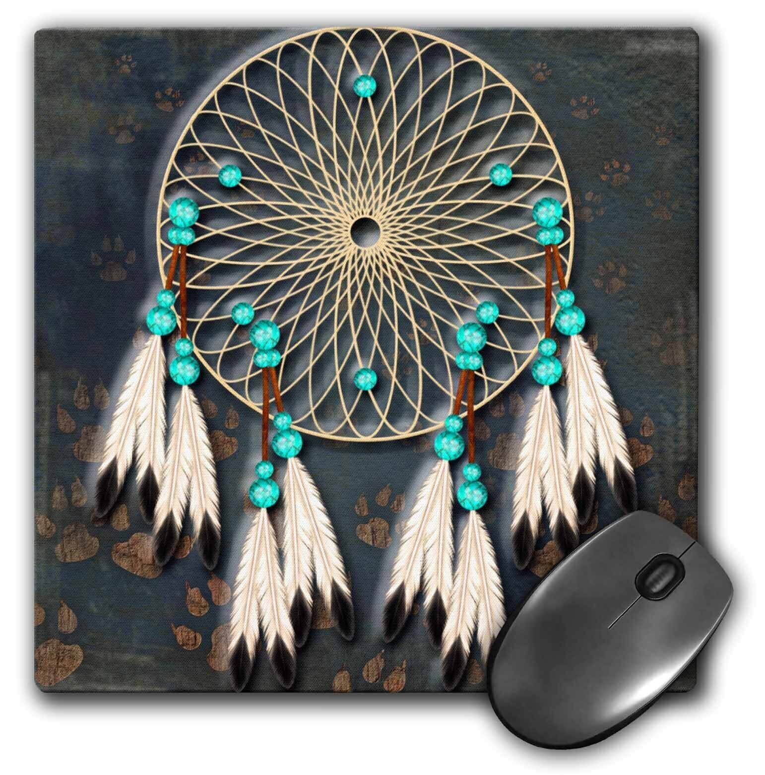 3dRose Designer One of A Kind Native American Art MousePad