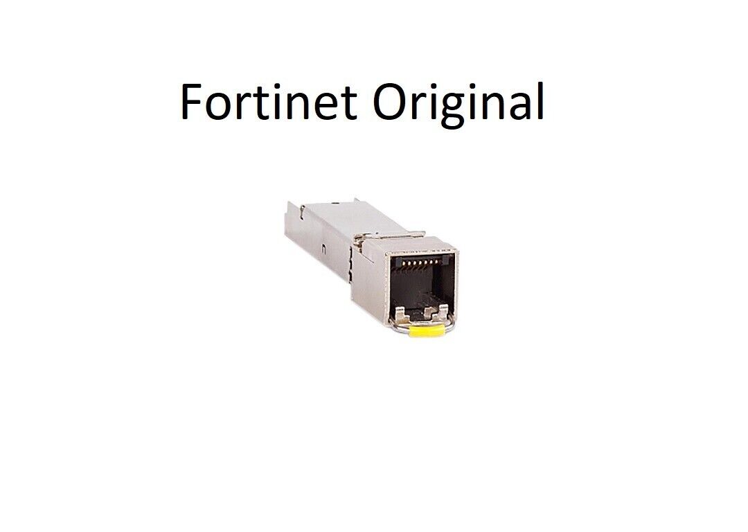 Open Box Fortinet Original 10GE Copper SFP+ RJ45 Transceiver 30m FN-TRAN-SFP+GC