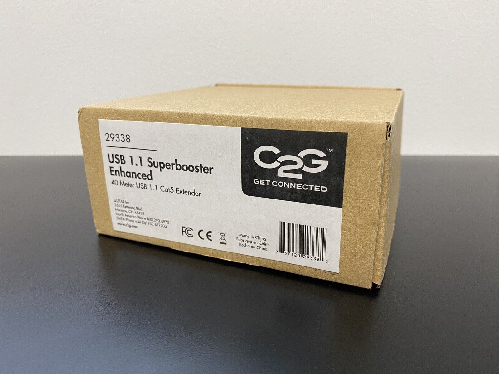C2G  29338 USB 1.1 Over Cat5 Superbooster Extender Dongle Kit for Whiteboards