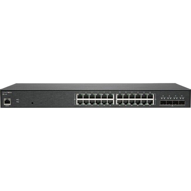 Sonicwall 02-SSC-2467 24 Port Gig Switch 4 Sfp Plus (02ssc2467)