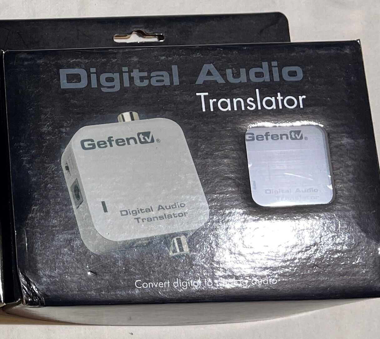 New Gefen Digital Audio Translator GTV-DIGAUDT-141 Coaxial/Optical to Analog