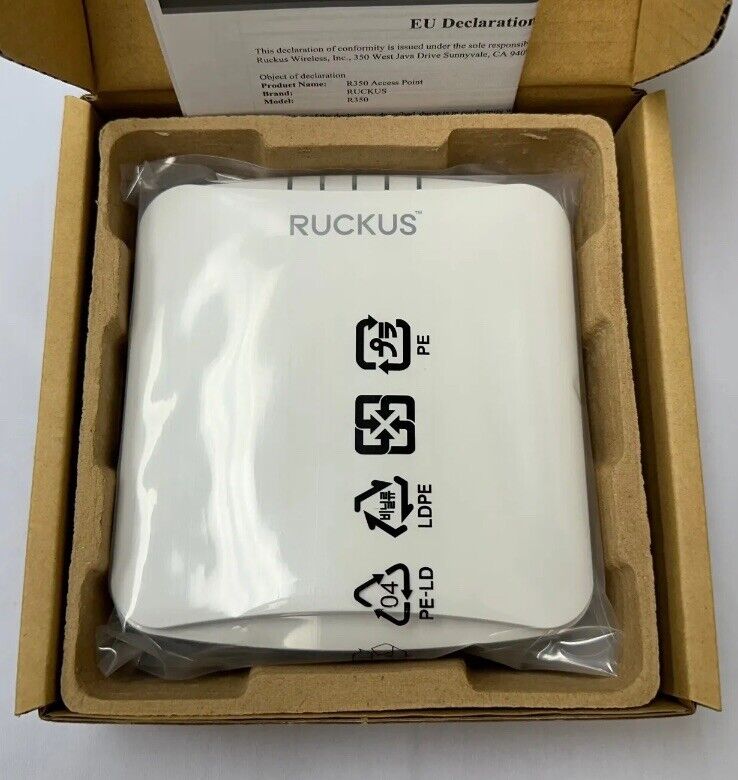 Ruckus 901-R350-US02 Wireless Access Point Router Dual Band Smart Mesh WiFi 6