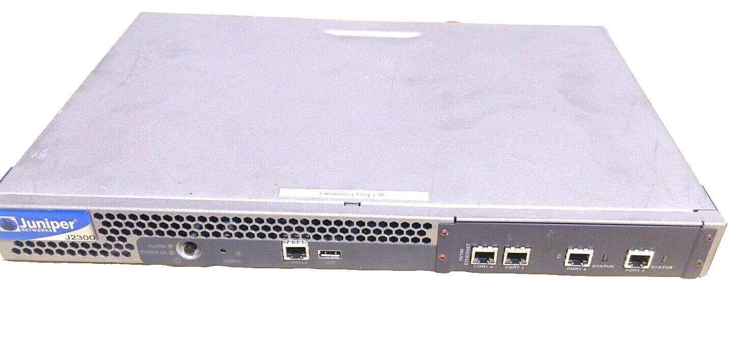 Juniper Networks J2300 Services Router Network Device 