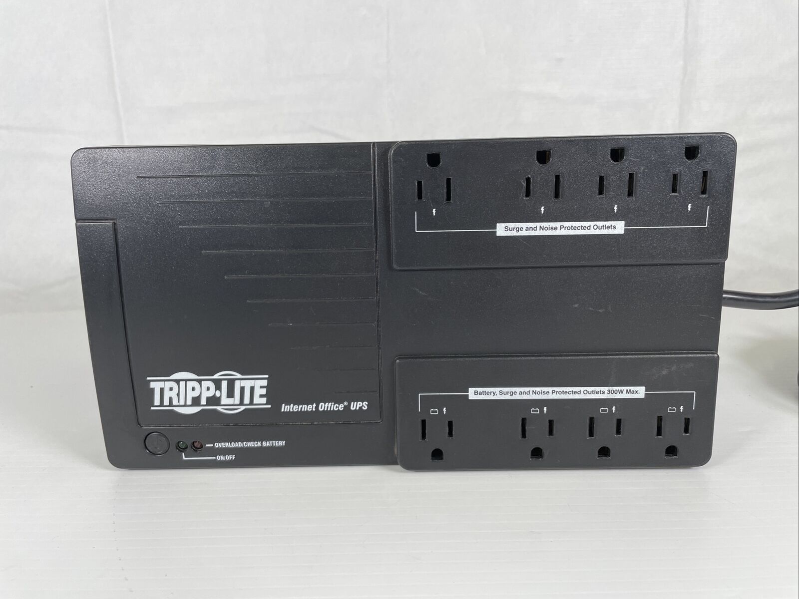 Tripp Lite INTERNET550U Internet Office Series 300W 8 Outlet UPS Surge Protector