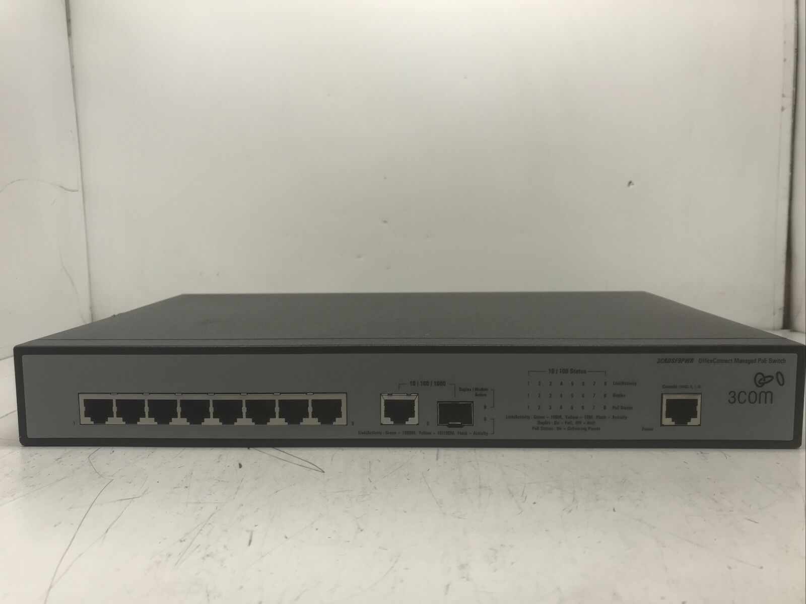 3COM 3CRDSF9PWR Office Connect Managed PoE Switch