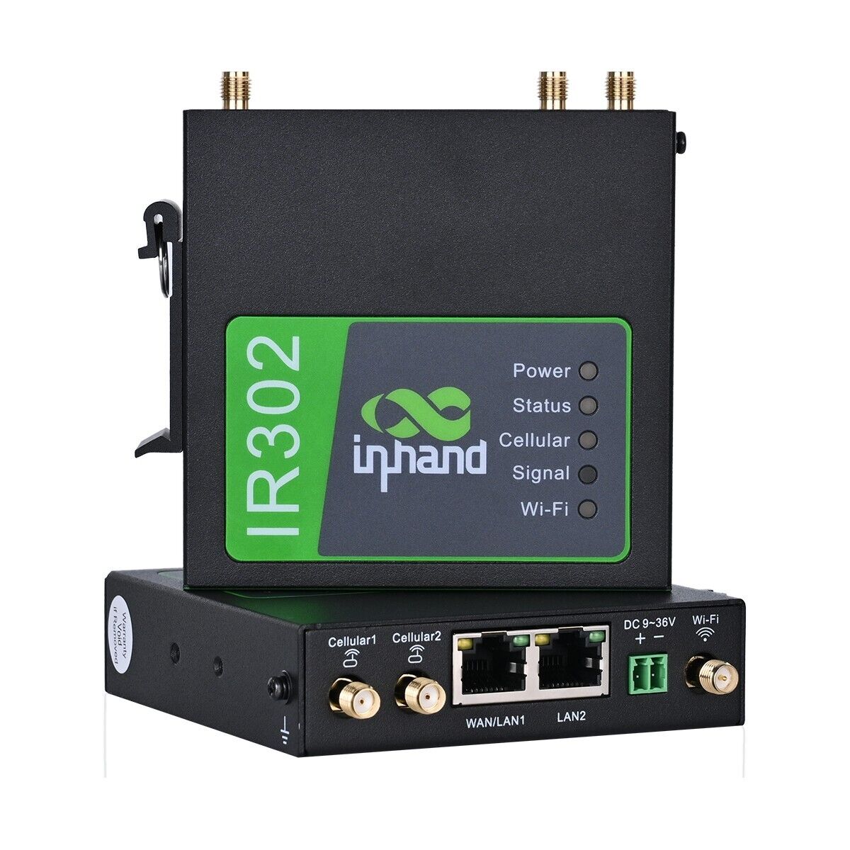 InHand IR302 Compact Industrial 4G VPN Cellular Router Wifi LTE Cat4 Unlocked