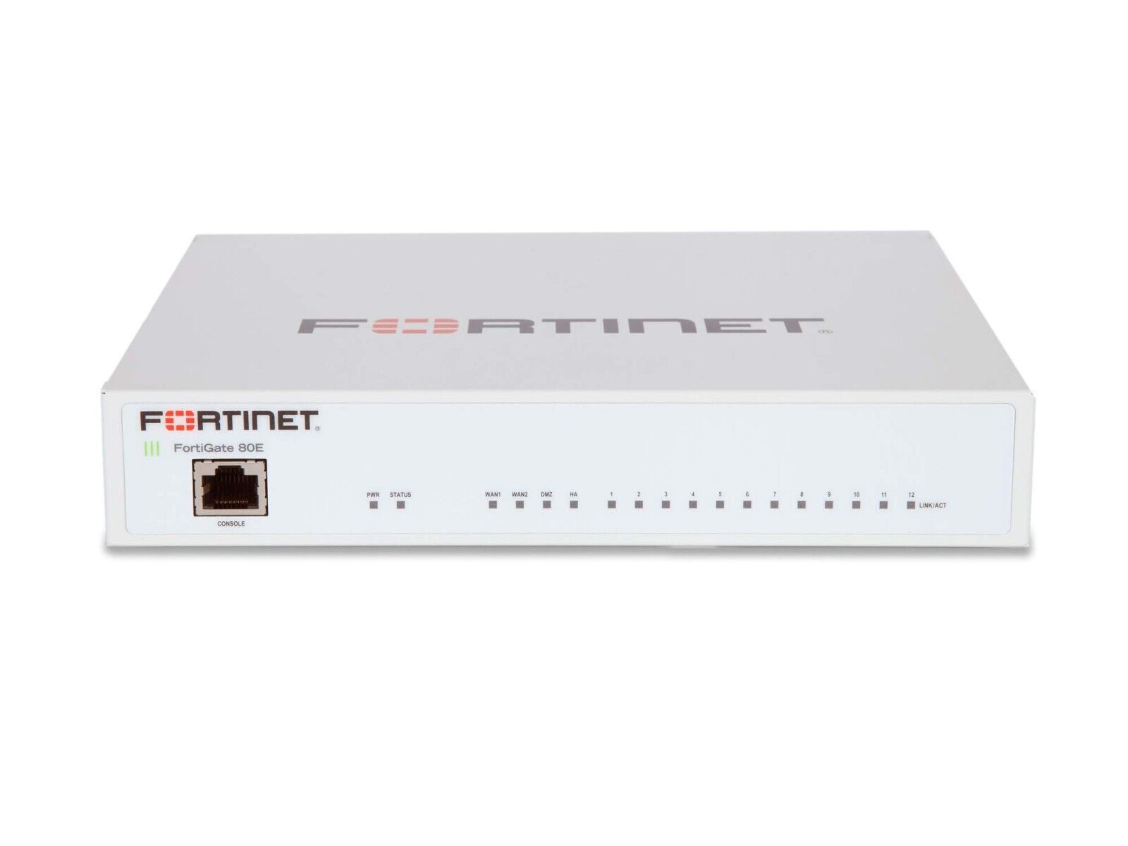 Fortinet FortiGate 80E 14 Ports Firewall Appliance with adapter / No Warranty