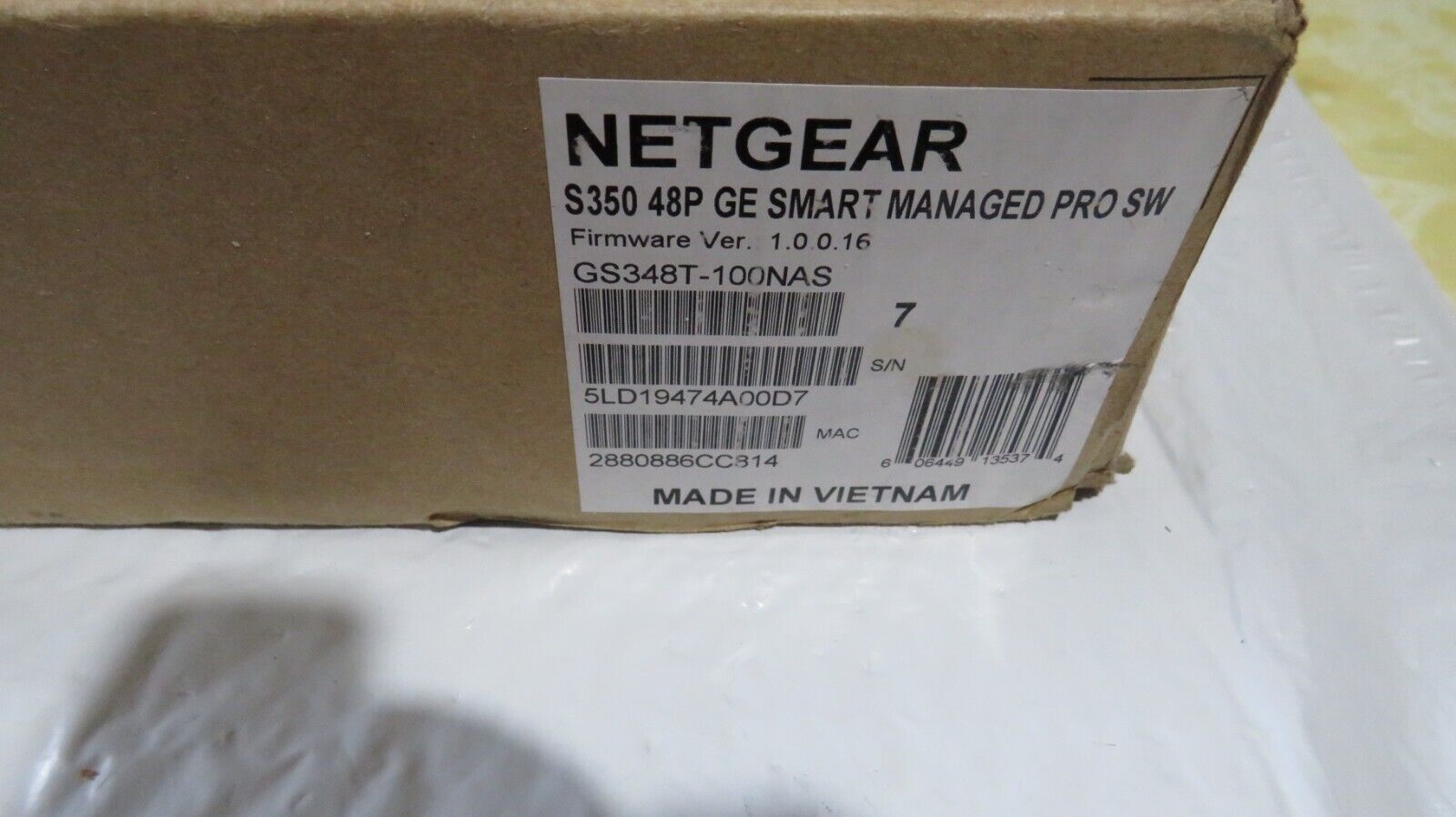 NETGEAR GS348T-100NAS - 48 Gigabit Ethernet Ports-Black