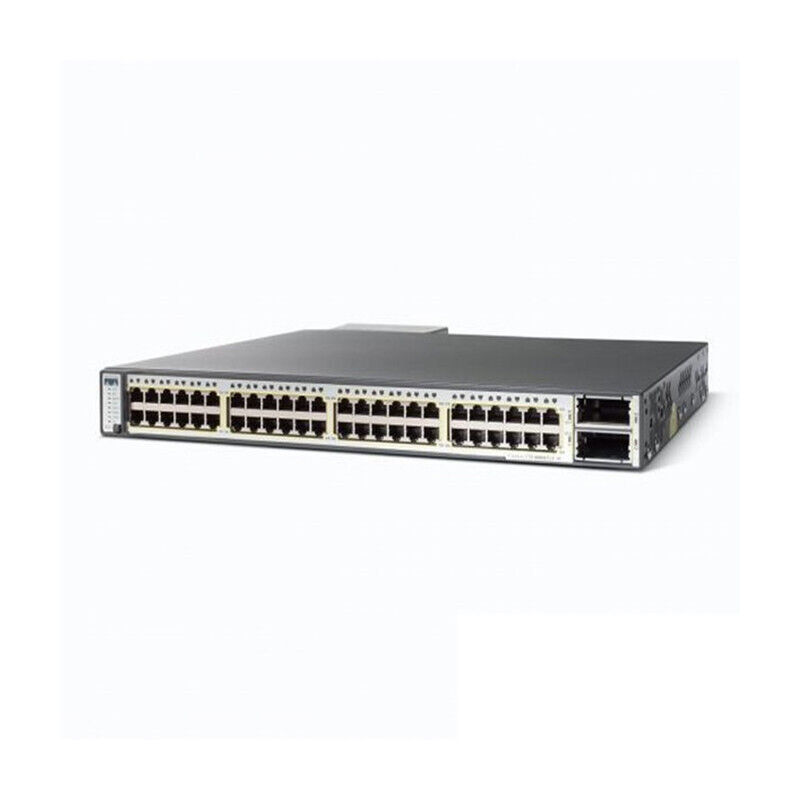 Cisco WS-C3750E-48PD-SF Catalyst 3750E 48 10/100/1000 PoE Switch 1 Year Warranty