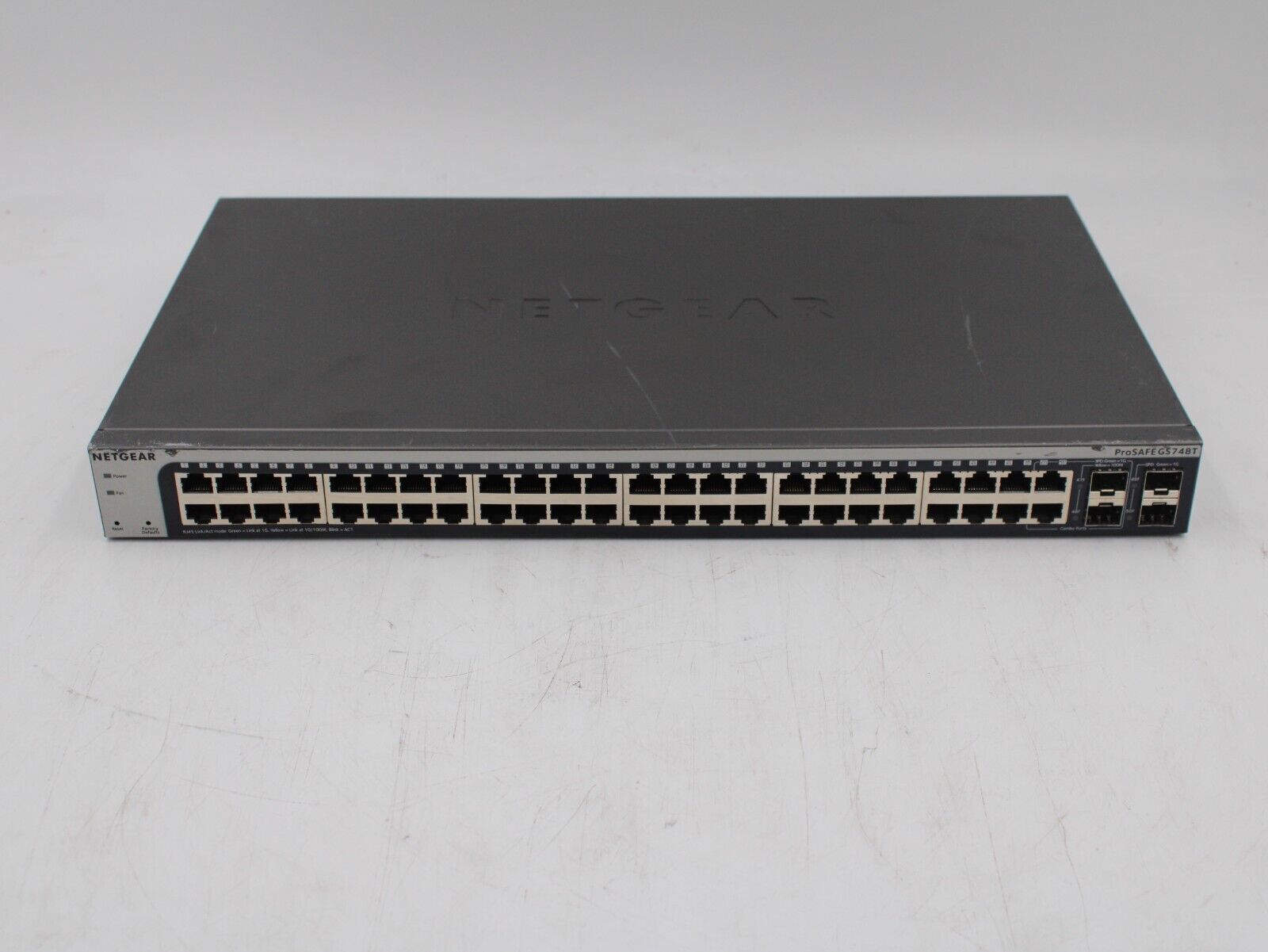 NetGear ProSafe GS748T V5 48-Port Gigabit Ethernet Network Smart Switch TESTED