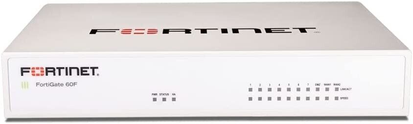 Fortinet FortiGate 60F | 10 Gbps Firewall Network Security EXPIRED (FG-60F)- New