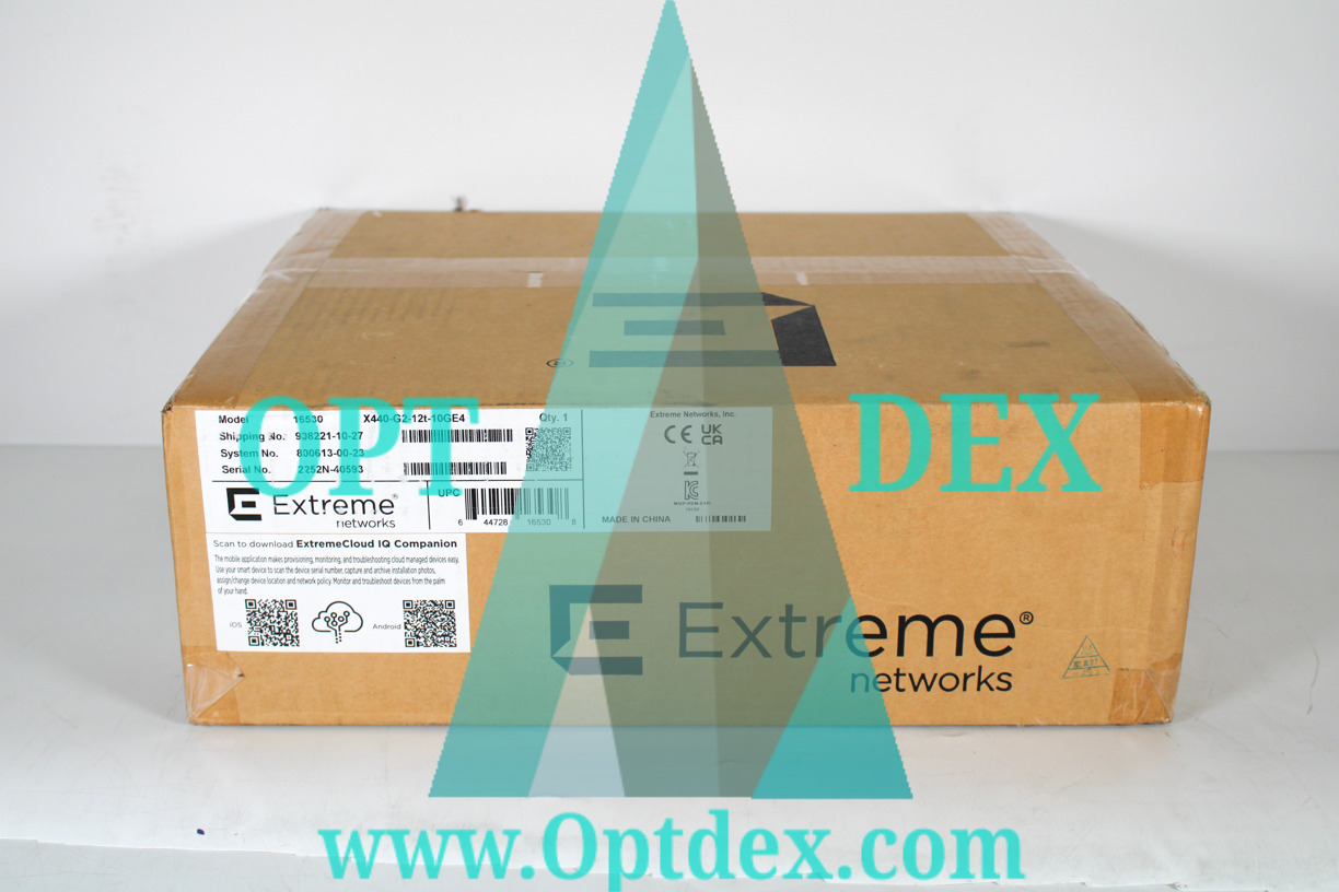 Extreme Networks X440-G2-12T-10GE4 12 Port Ethernet Switch - 16530