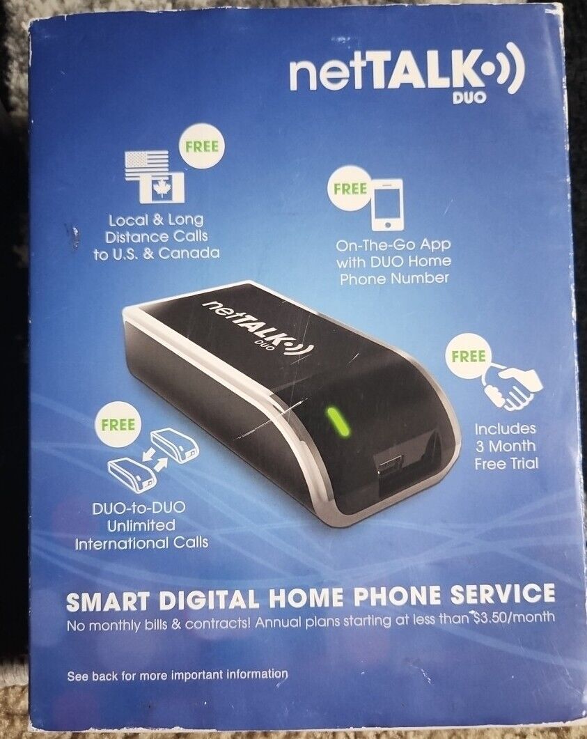 netTalk Duo WiFi Digital Phone Service