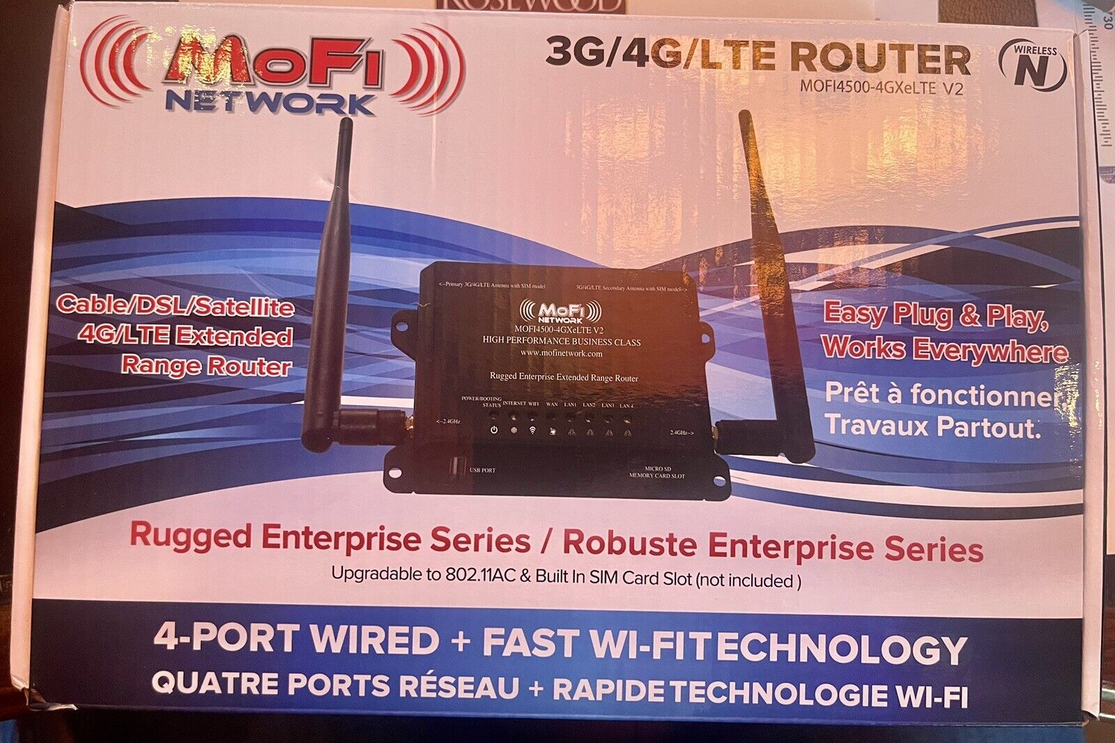 Mofi Network MOFI4500-4GXeLTE SIM 7 V2 4G/LTE Router