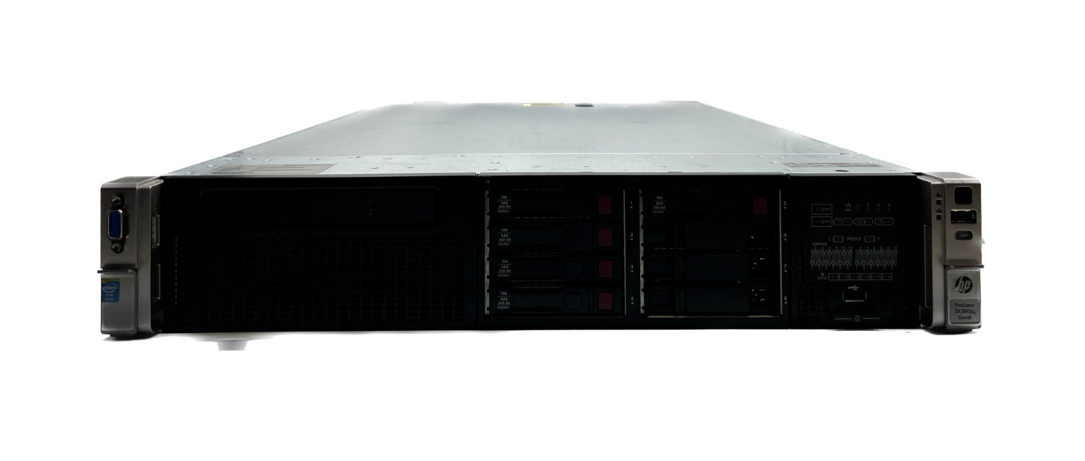 HP Proliant DL380P G8 Server - 2X 24 Cores - Choose RAM/ Drives