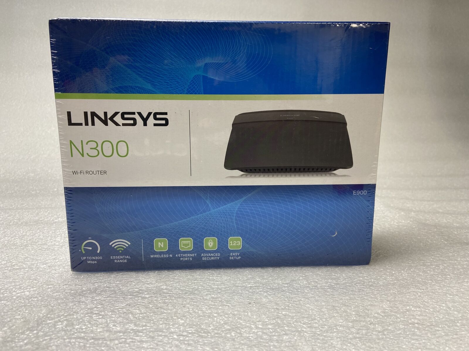 Linksys Wireless N300  WIFI Router E900 Brand New Sealed