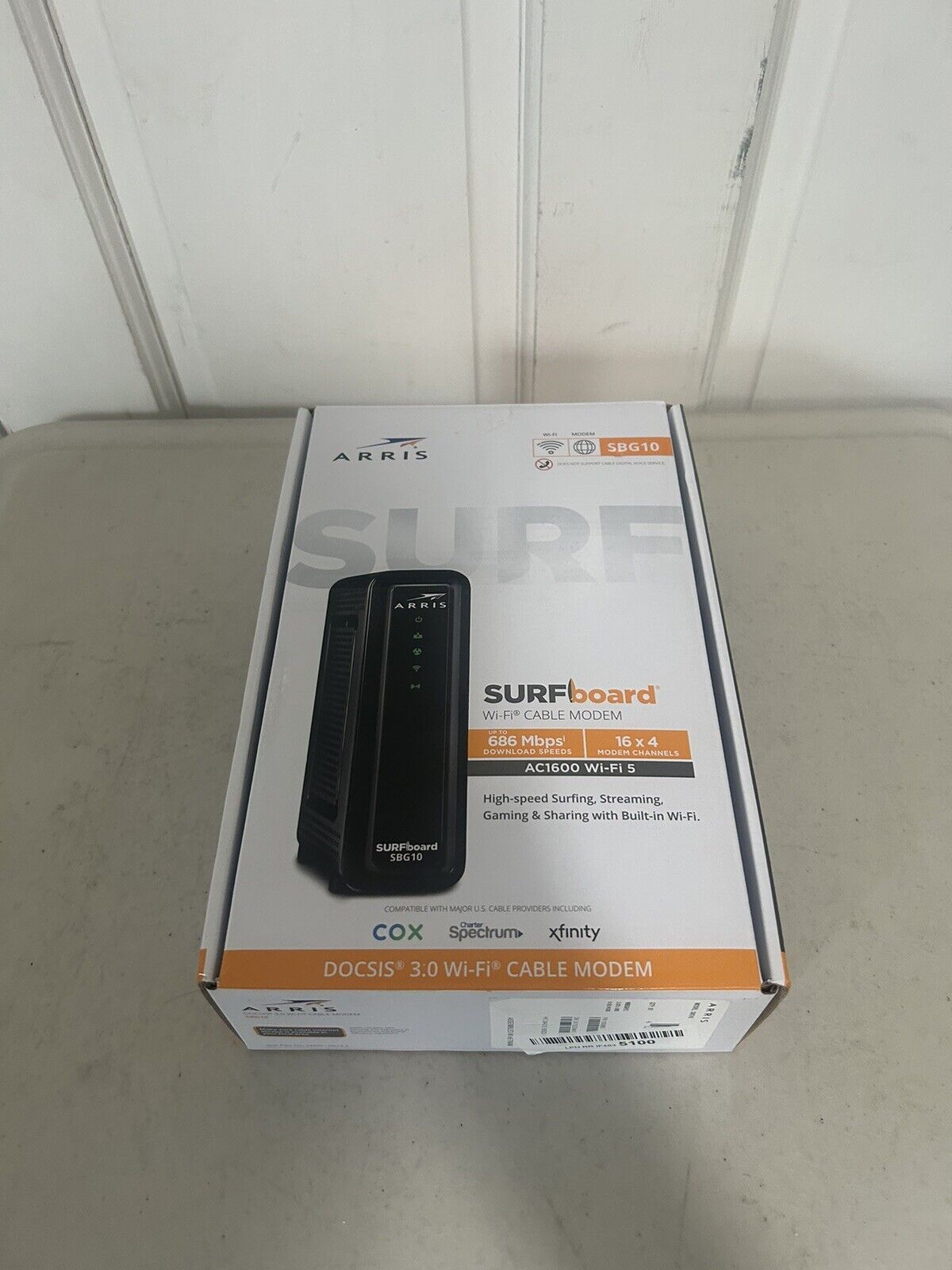 New Arris Surfboard Wi-Fi Cable Modem SBG10