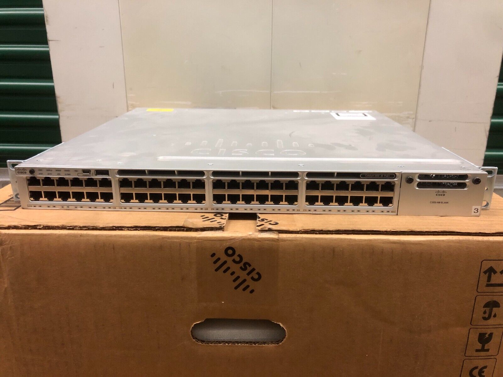 Cisco WS-C3850-48F-L - 48 Ports PoE - Fully Managed Ethernet Switch