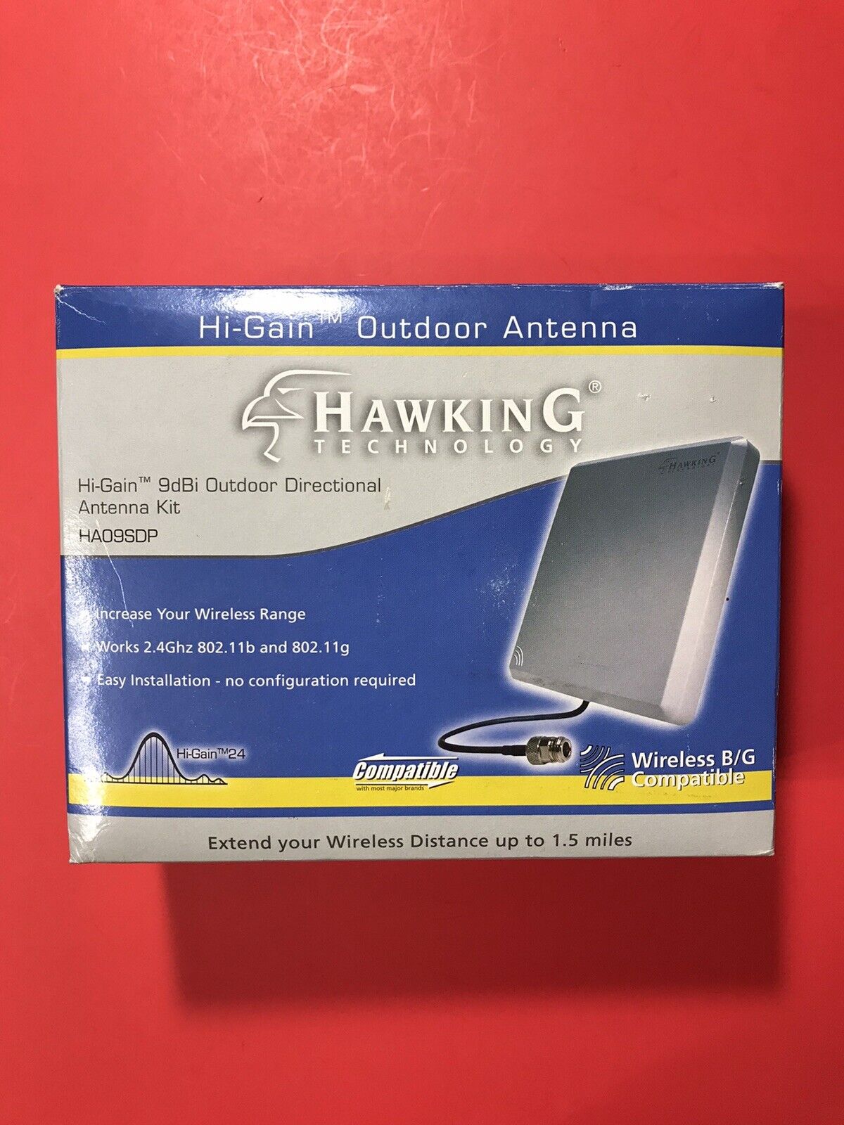 Hawking Technology Hi-Gain Outdoor Antenna HAO9SDP - 9dBi Outoor Directional