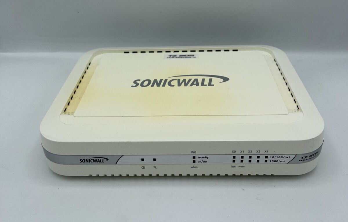 Sonicwall TZ 205W Wireless-N Firewall Network APL22-09E UNIT ONLY FREE S/H