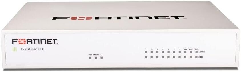 Fortinet FortiGate 60F Firewall Expired Base Unit Only (FG-60F-BDL-950-60) - New