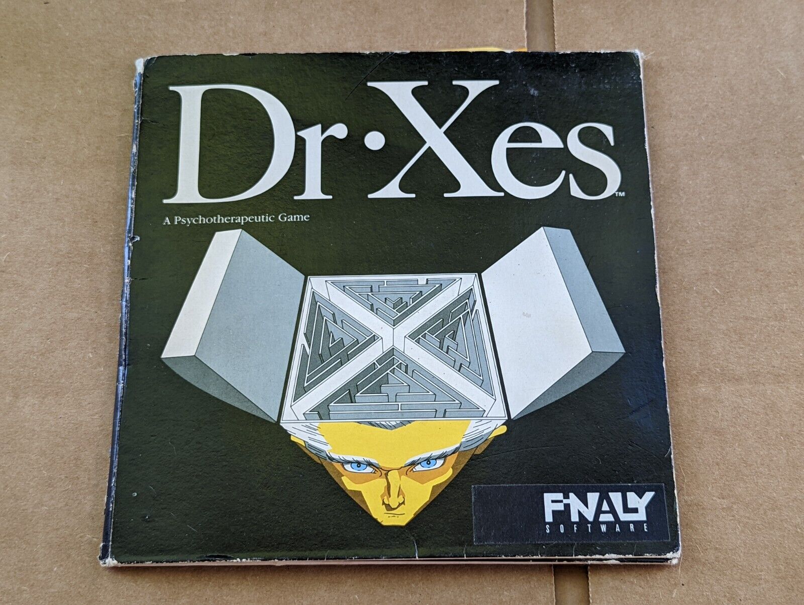 Ultra Rare Commodore AMIGA Game/Sim Shrink in a Box Dr. Xes 1987 Rosetta Stone