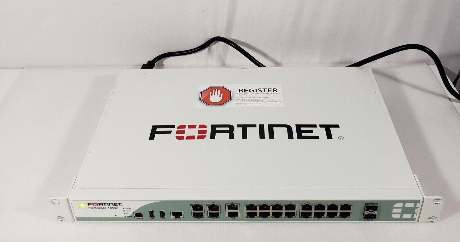Fortinet FG-100D FORTIGATE 100D VPN Firewall Appliance