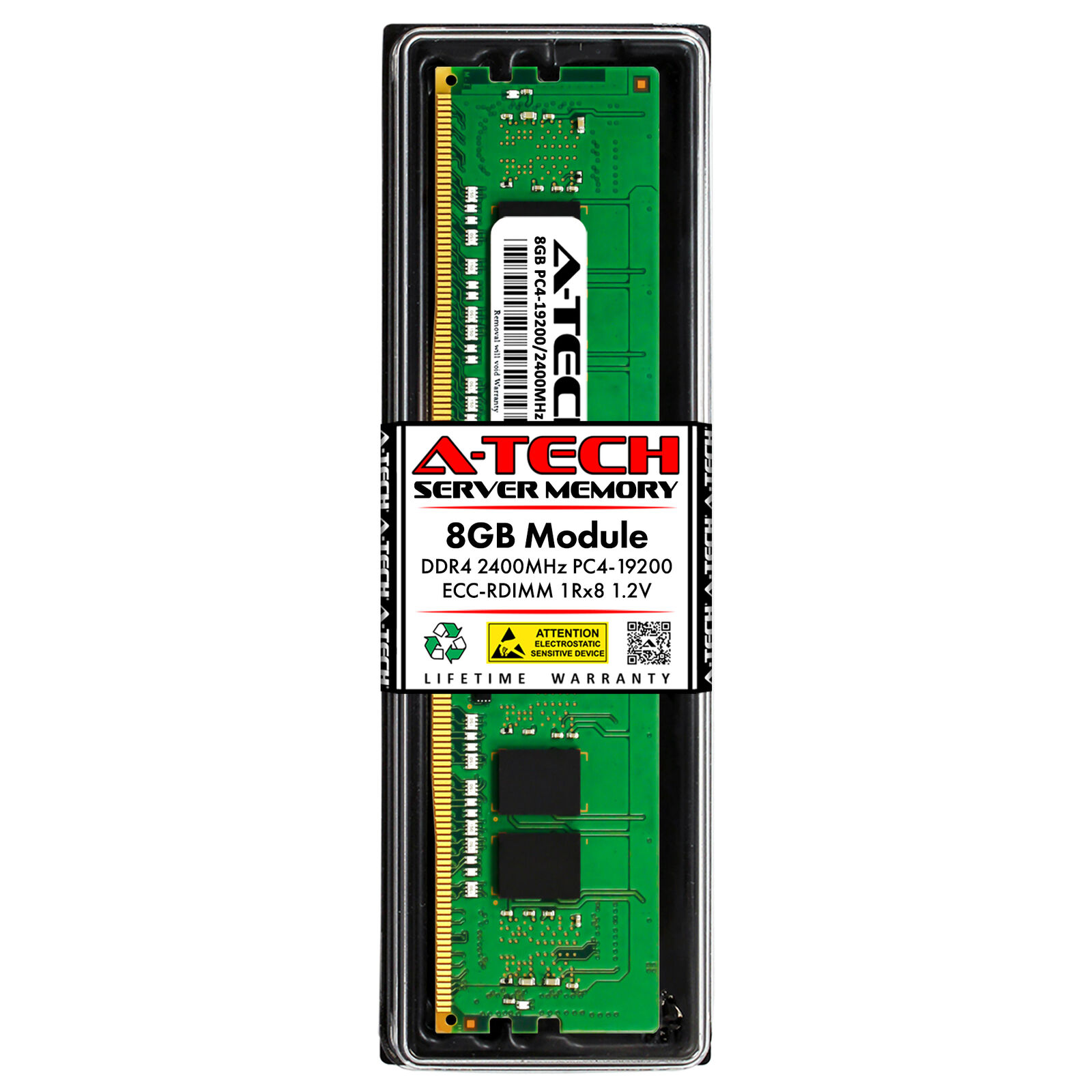 8GB 1Rx8 PC4-2400 RDIMM Supermicro 6049P-E1CR36L 6049P-E1CR60H Memory RAM