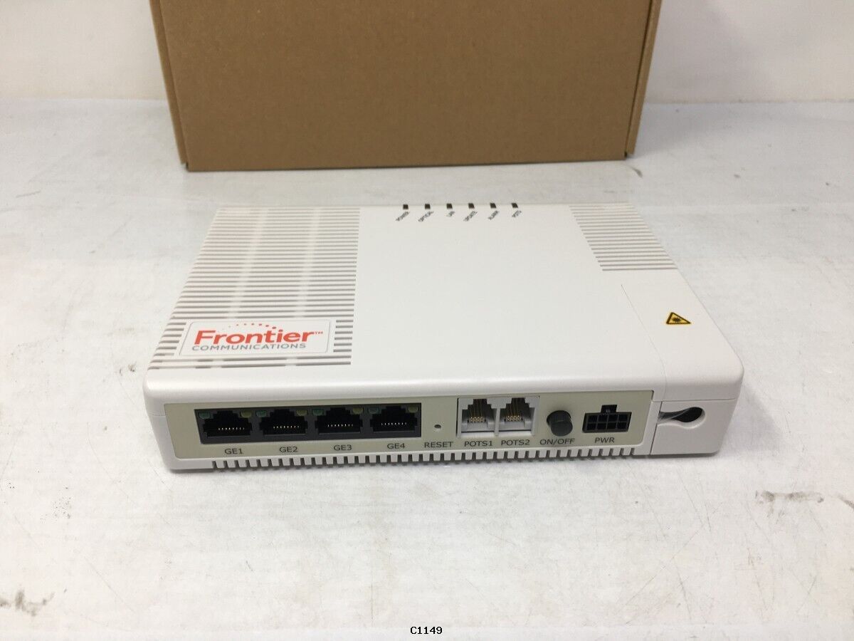 NEW Frontier GPON ONT FOG421 Optical Network Terminal + Warranty