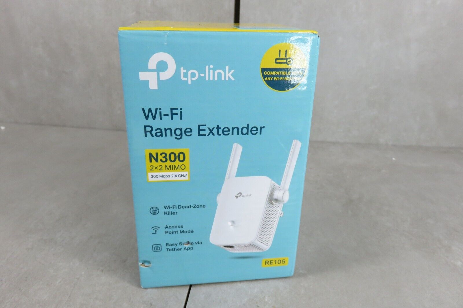 TP-Link RE105(TL-WA855RE) 300Mbps Universal WiFi Range Extender Repeater Booster