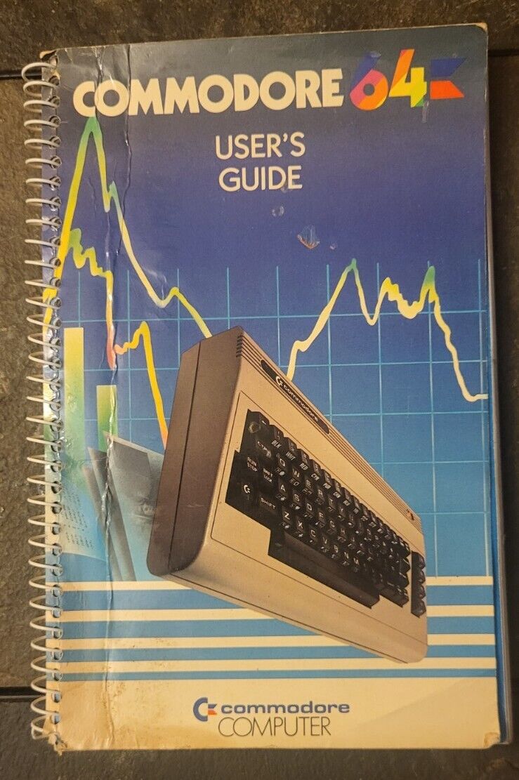 Commodore 64 Manual User's Guide 1st Edition 3rd Printing 1983