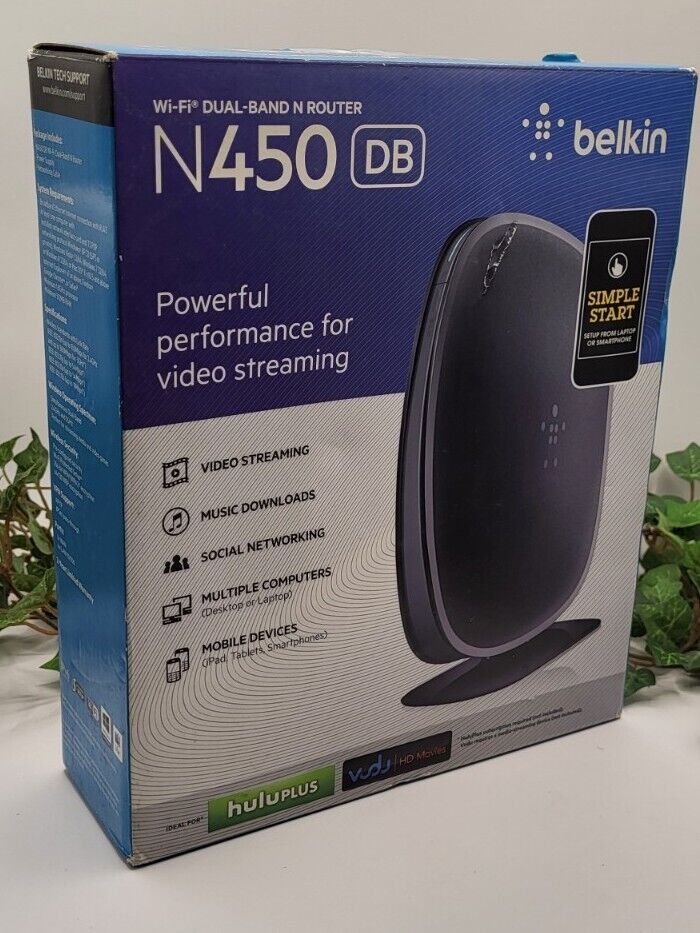 Belkin N450 300 Mbps 4-Port Wireless N Router (F9K1105)