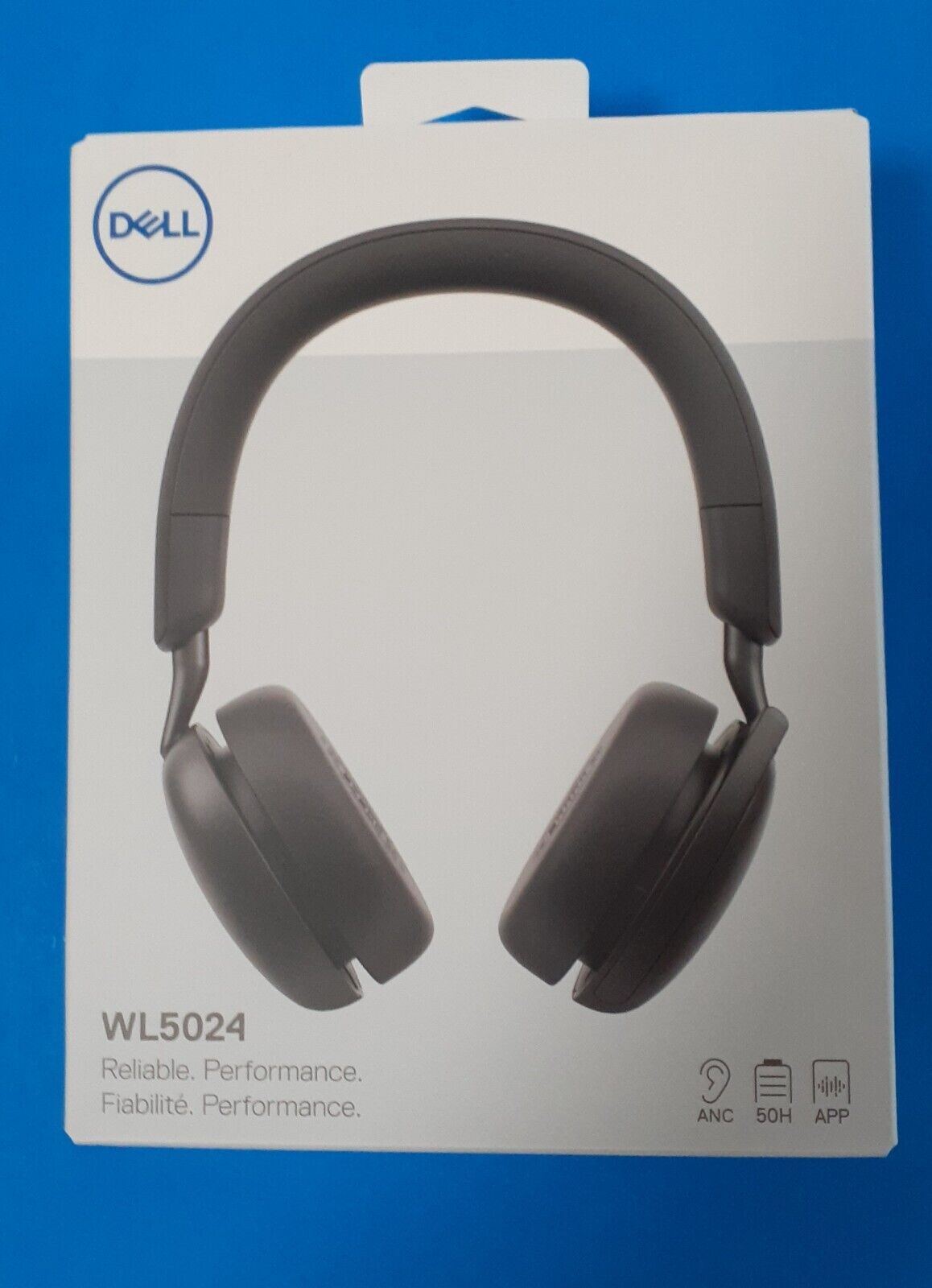 DELL WL5024 Pro Wireless ANC Headset USB-A USB-C ZOOM certified Microsoft Teams
