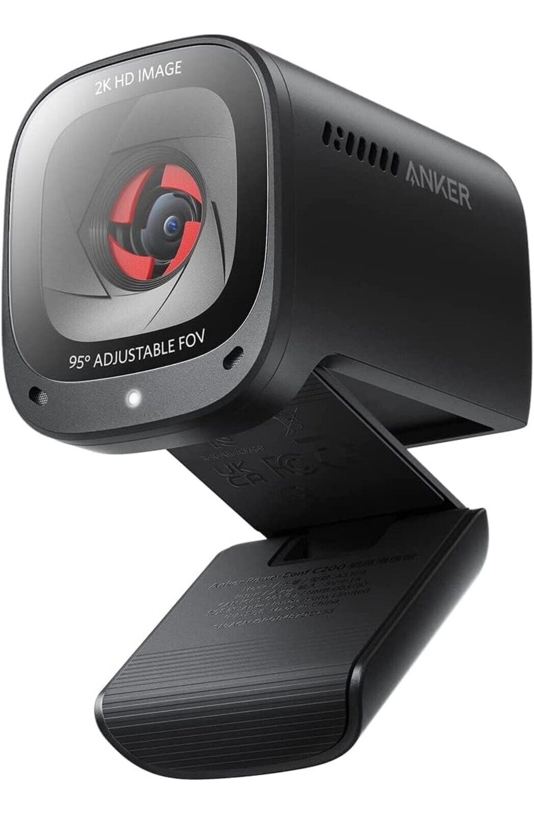 Anker PowerConf C200 2K Mac Webcam - Black (A3369) Sealed