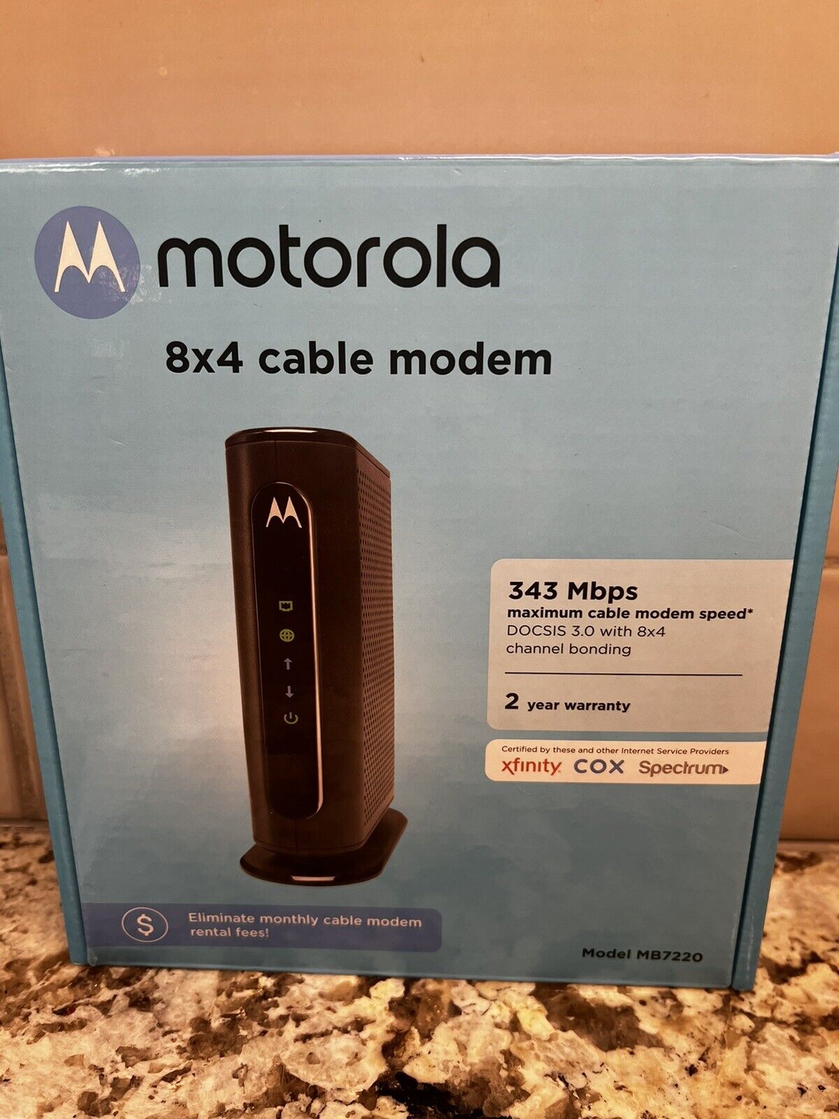 Motorola 8 X 4 Cable Modem 