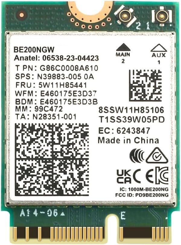 BE1750x Killer Series Desktop Wi-Fi Kit | Wi-Fi 7 Tri Band 2.4/5/6 GHz | 5.8