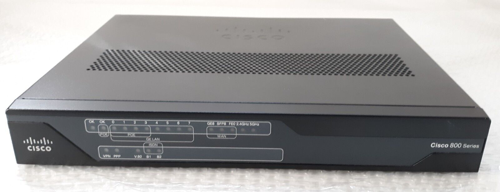 Cisco 800 Series C891FW-A-K9 V02 Integrated Services Router NO AC