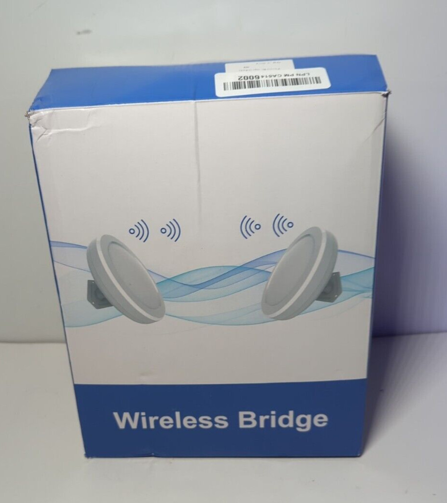 Wireless Bridge Gigabit 1Gbps Point to Point WiFi Bridge Outdoor CPE 16dBi Set
