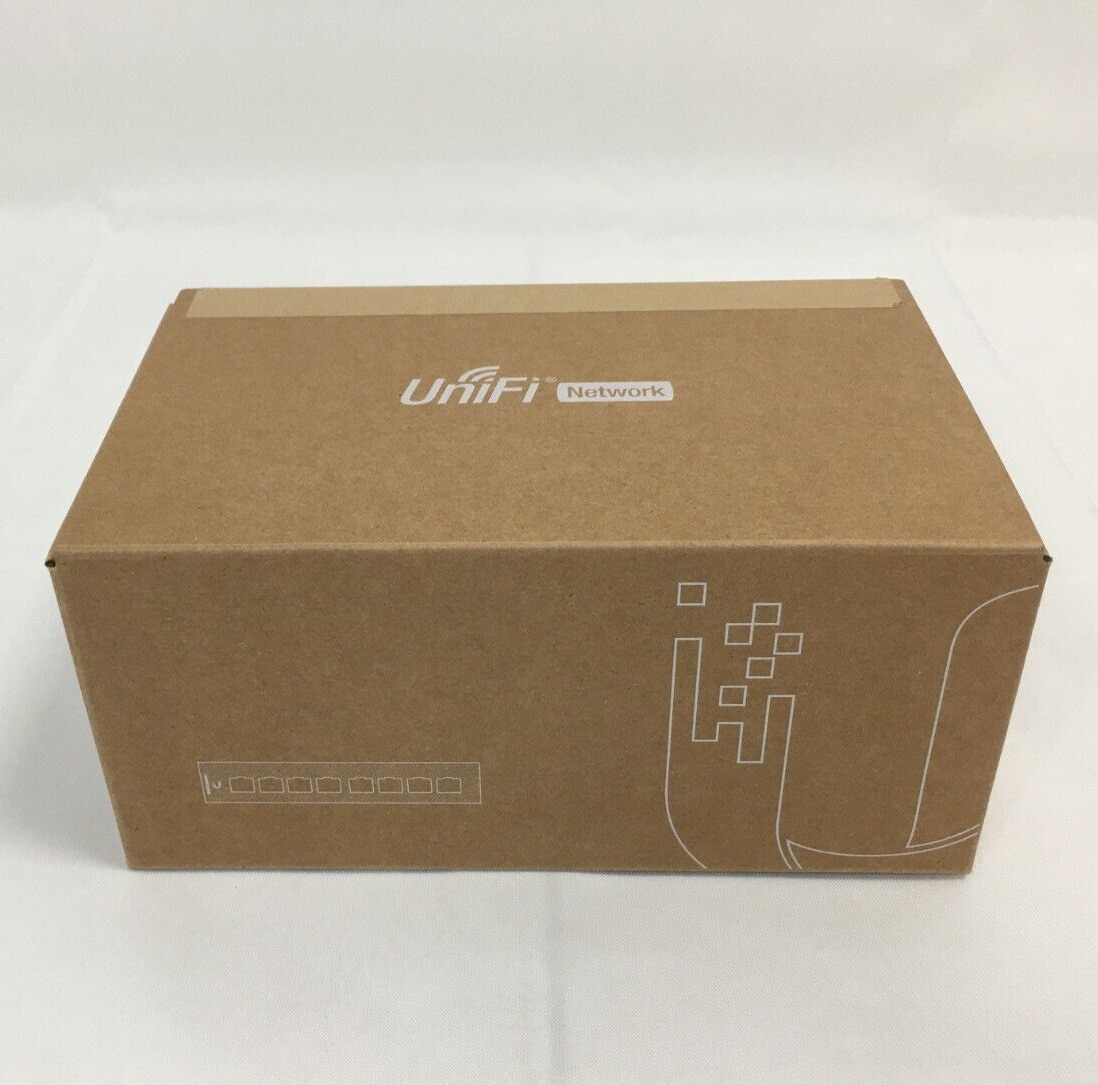 Ubiquiti UniFi 8-Port Managed Gigabit Switch with PoE (US-8-60W) - NEW