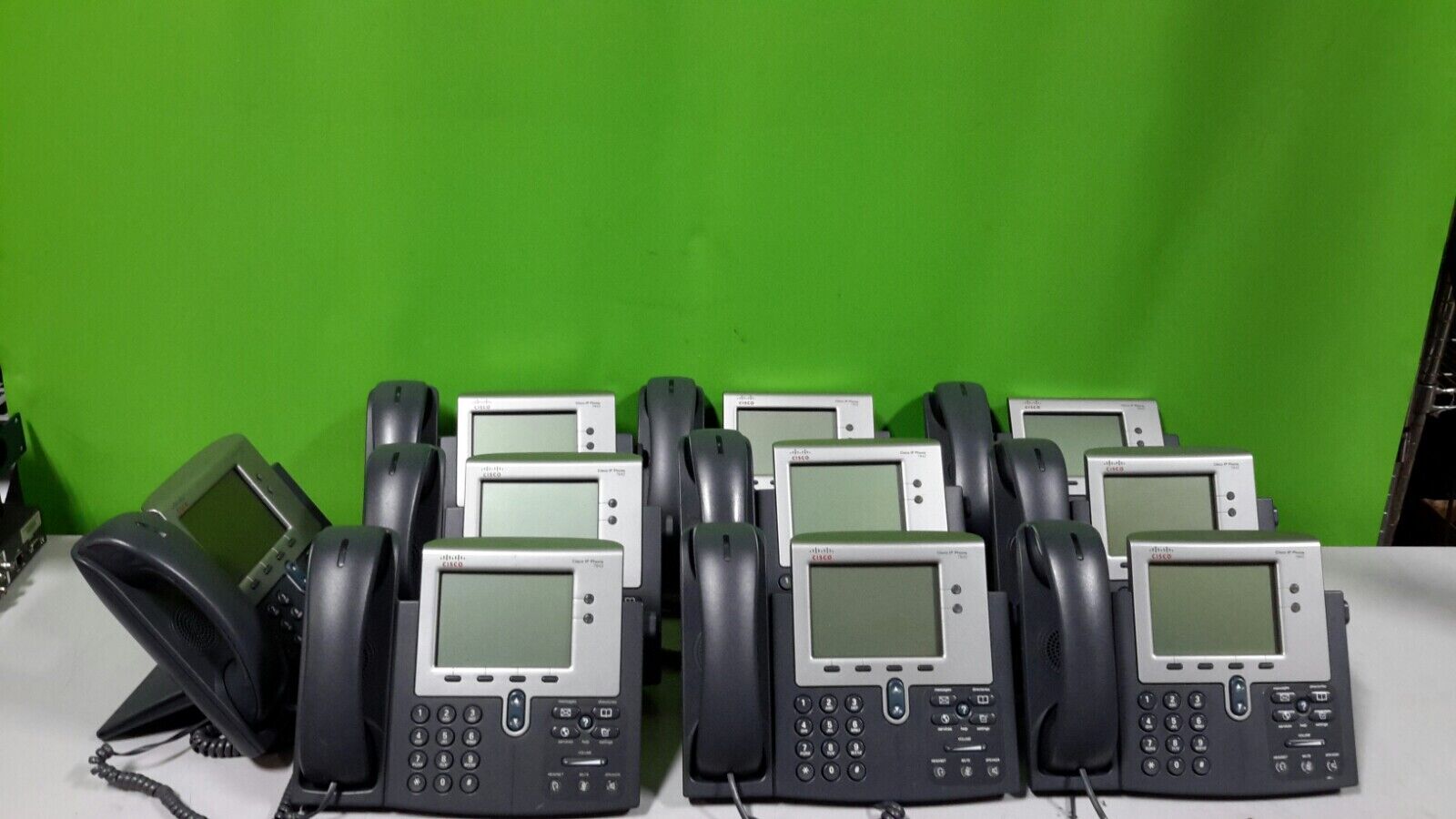 Cisco 7942g IP VoIP Telephone Phone 7942 Cp-7942g  Lot Of 10