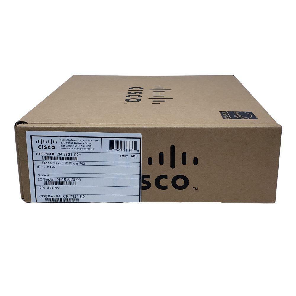 Cisco 7821 IP Phone (CP-7821-K9=) - Brand New w/1 Year Warranty