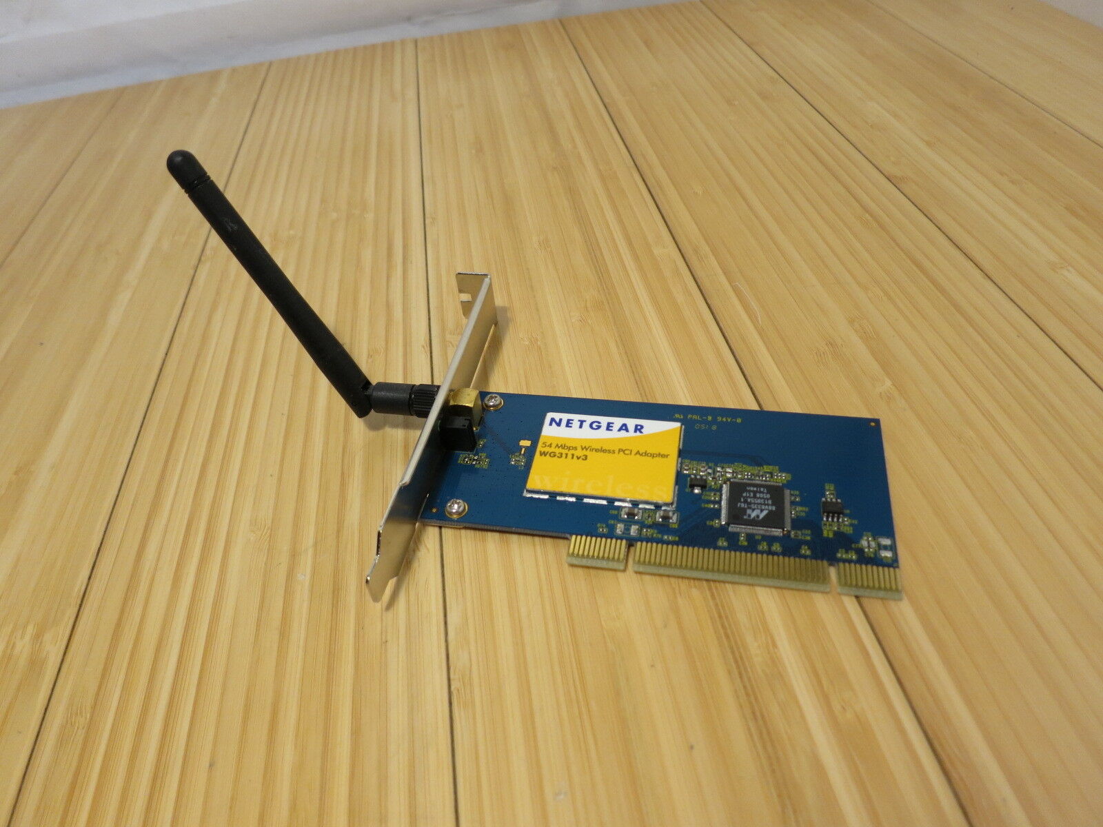 Netgear wg311 v3 Wireless PCI Card Adapter 54 Mbps