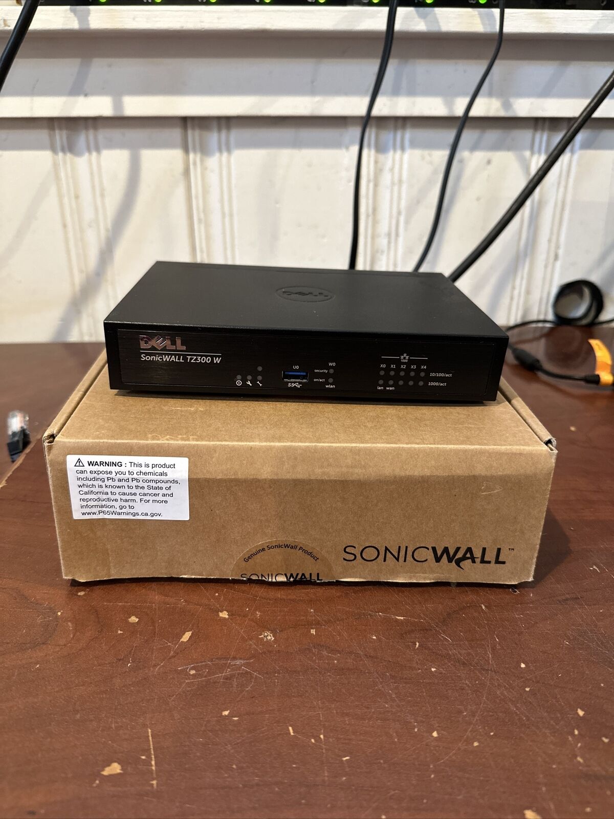 SonicWall TZ300 - 5-Port Network Security Firewall - with Box
