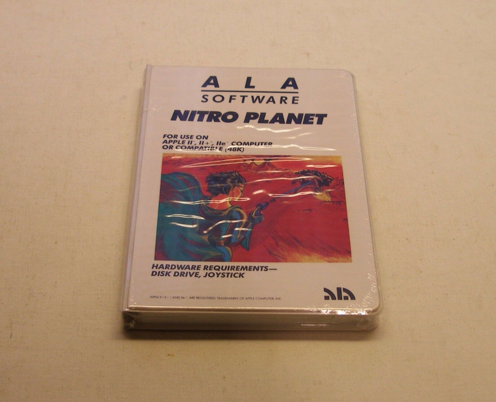 VERY RARE Nitro Planet by ALA Software for Apple II, II+, IIe, IIc, IIGS - NEW