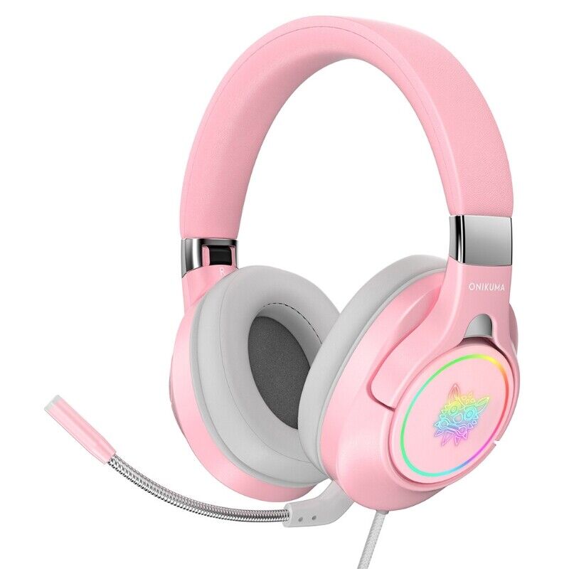 Professional Game Headsets Powerful and Realistic Stereo Sound Soft Earmuffs