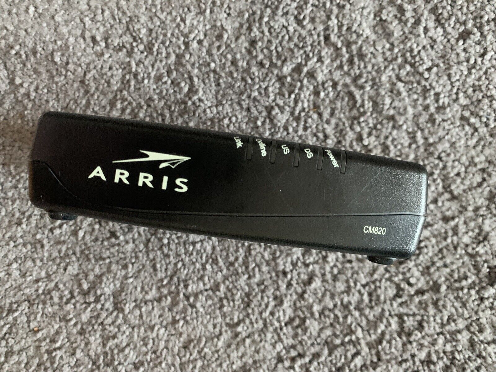 ARRIS CM820A/CT DOCSIS 3.0 Cable Modem.  Modem Only NO POWER CORD