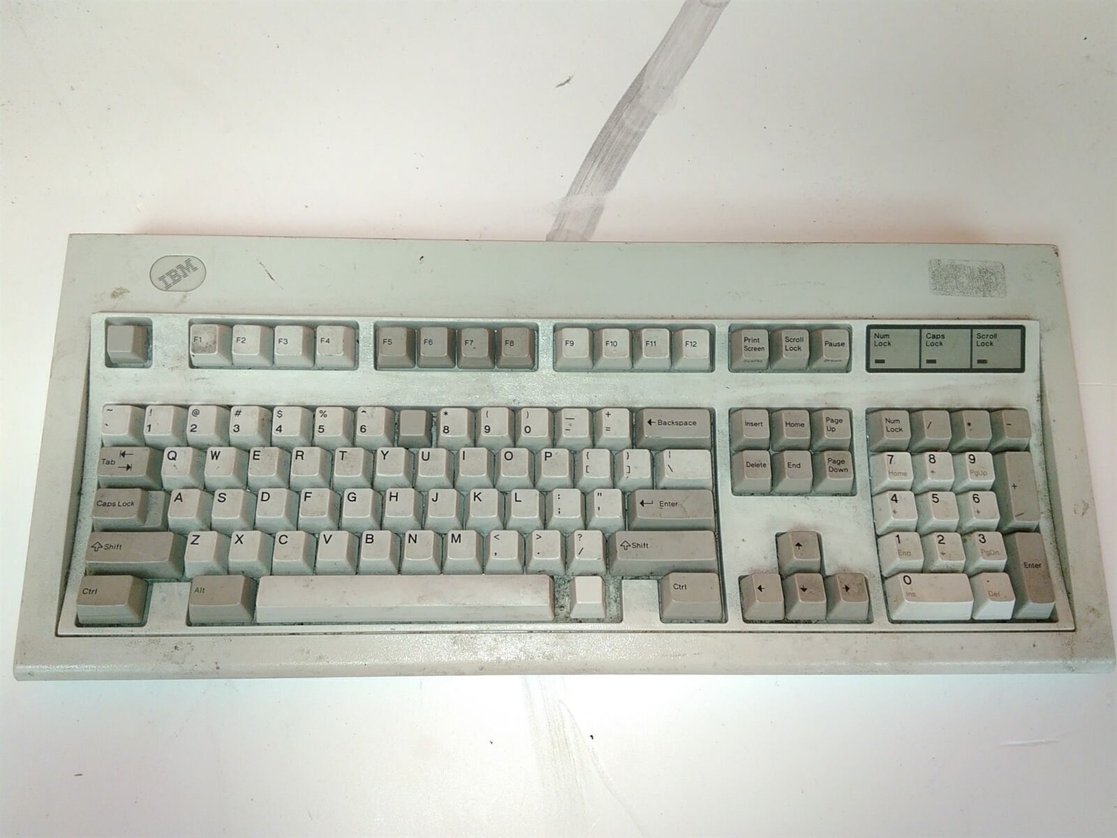 IBM Model M 1391401 Spring Buckling Mechanical Keyboard No Cable
